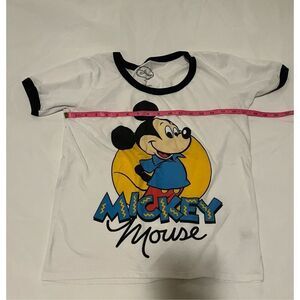 Mickey Mouse white tee